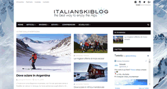 Desktop Screenshot of italianskiblog.com